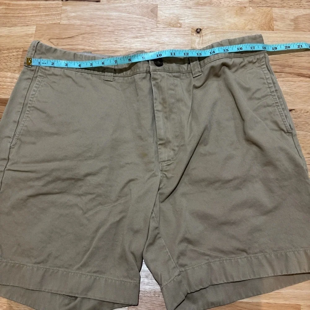 J. Crew Men's Tan Flat Front Shorts